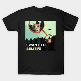 I Want 2 Believe T-Shirt